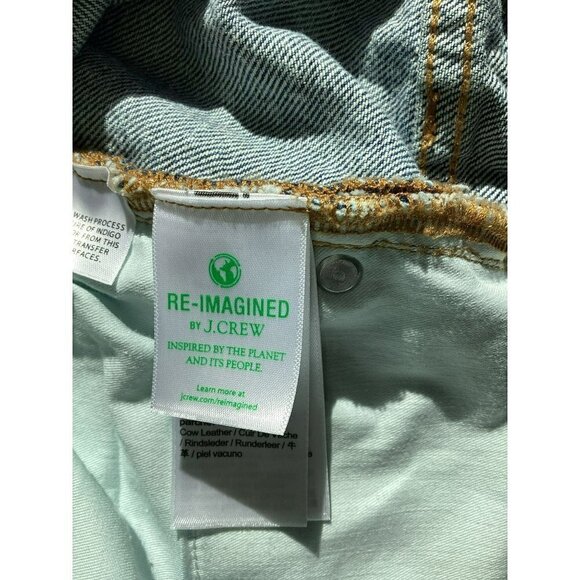 J. Crew Jeans Women's Demi Boot High Rise Flared Leg Size 34 Actual 38 - Picture 13 of 14